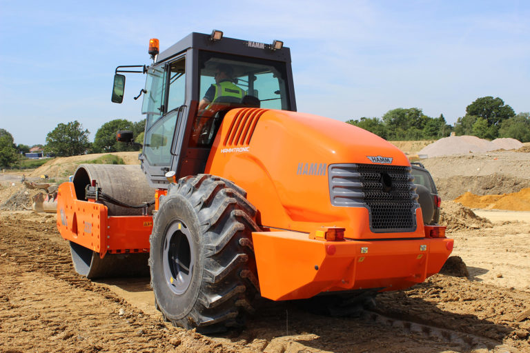 hamm compaction SGE - Strategic Landfill Road