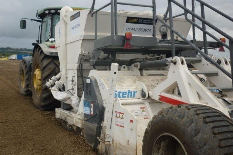 SGE Soil Stabilisation soil stabilisation