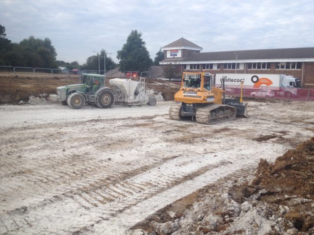 SGE soil stabilisation