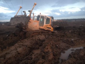 Tilbury Dozer - Tilbury Distribution Centre SGE, Tilbury, Dozer