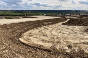 Kettering installation spine road Kettering installation spine road