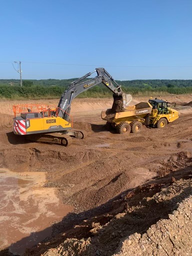 earthworks Burton on Trent
