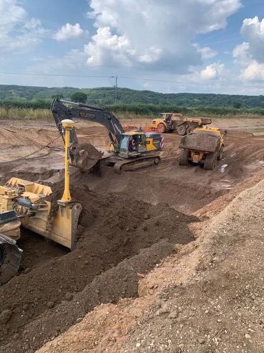 earthworks Burton on Trent